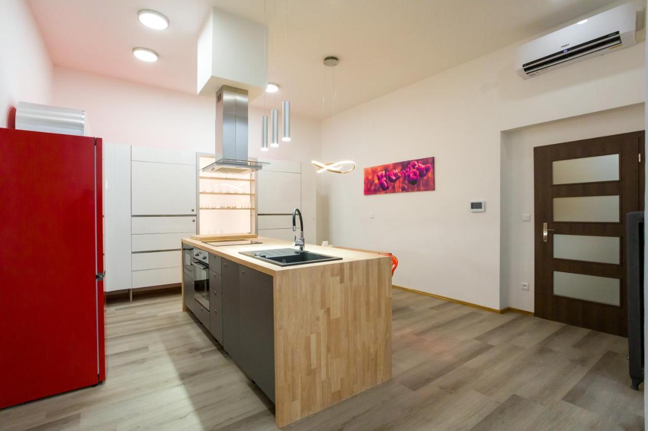 Luxusní velký apartmán s terasou v centru Litomyšle Exterior foto